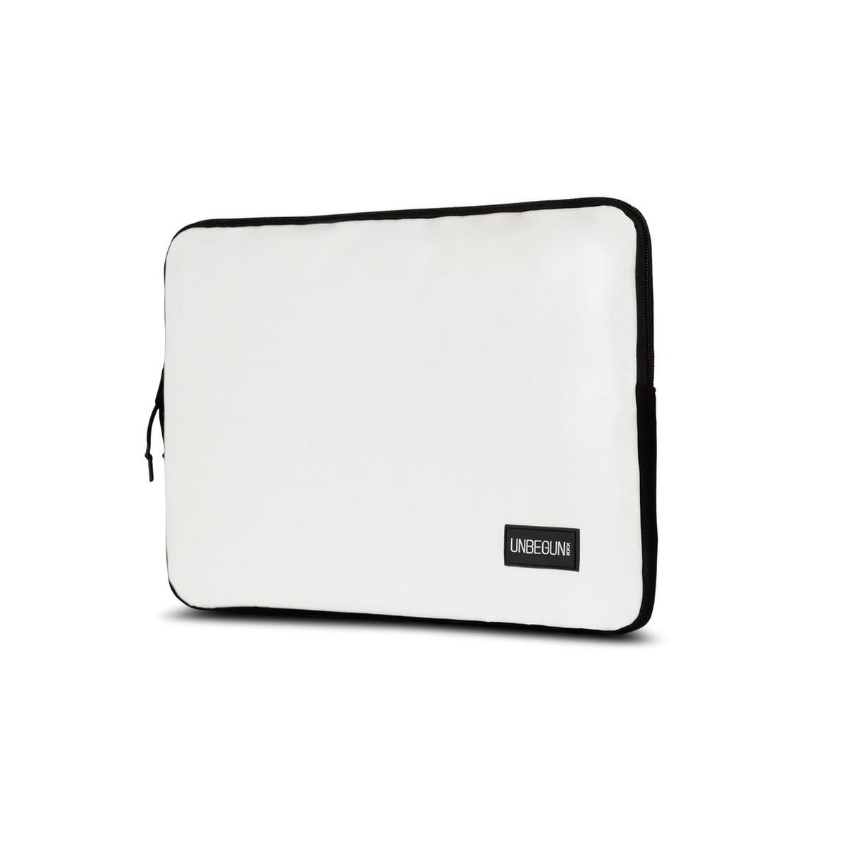 MacBook Pro 16 inch case van gerecycled materiaal (duurzaam) - Witte laptop sleeve/hoes voor 16 inch MacBook Pro M5 (2026)