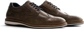 NoGRZ H.P.Berlage - Nette lage veterschoenen - Leer - Grijs - Maat 44