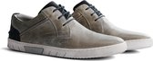 NoGRZ L.Sullivan - Leren heren sneaker - Lichtgrijs - Maat 40