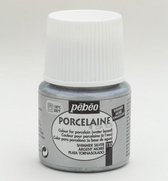 Porseleinverf - 110 Shimmer Silver - Pebeo - 45ml
