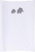 Nattou Tembo Waskussenhoes - 50 x 70 cm - Badstof - Wit