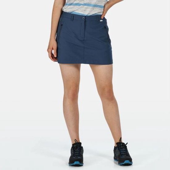 Regatta - Women's Highton Walking Skort - Outdoorbroek - Vrouwen - Blauw