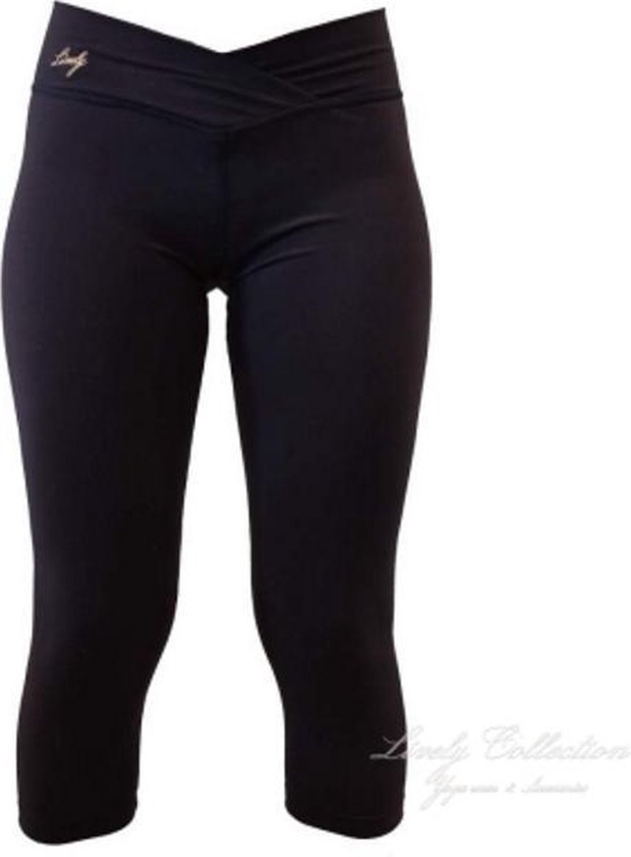 Sport broek Capri-Yoga broek-gym-fitness-Navy-medium