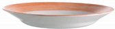 Arcoroc Brush Servies - Ondertassen - Wit Oranje - Glas - (Set van 6) En Yourkitchen E-kookboek - Heerlijke Smulrecepten