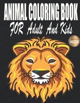 Animal Coloring Book For Adult And Kids