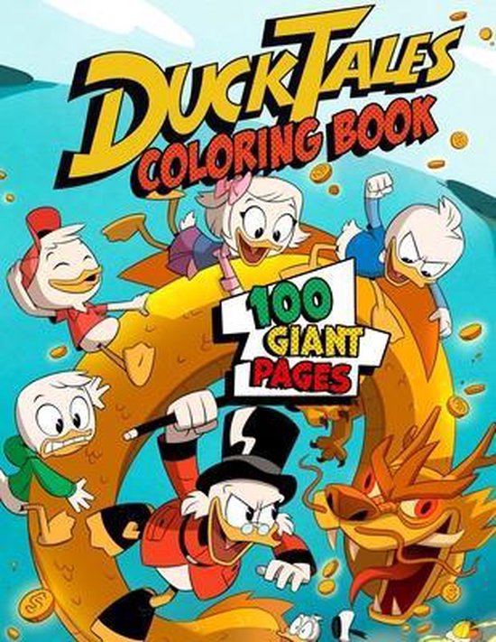 Ducktales Coloring Book, June20 Kids 9798647871725 Boeken