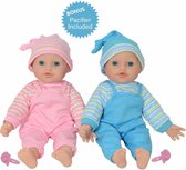 New York City Girls Doll - 12"  Baby Twin Dolls / Tweeling Baby Pop - 30cm