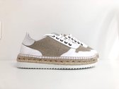 Espadrilles Sneakers Dames - Naturel - Maat 40