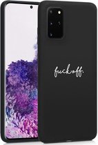 iMoshion Design voor de Samsung Galaxy S20 Plus hoesje - Fuck Off - Zwart