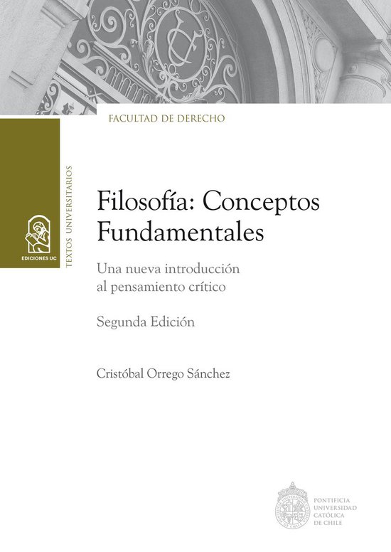 Filosofía: conceptos fundamentales - cover