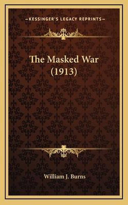 The Masked War (1913) - cover