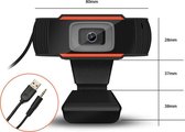 Bol.com Webcam pc en laptop (FULL HD 1080P) USB | Jidetech | met microfoon | thuiswerken | video vergaderen |Skype | 5 megapixel... aanbieding