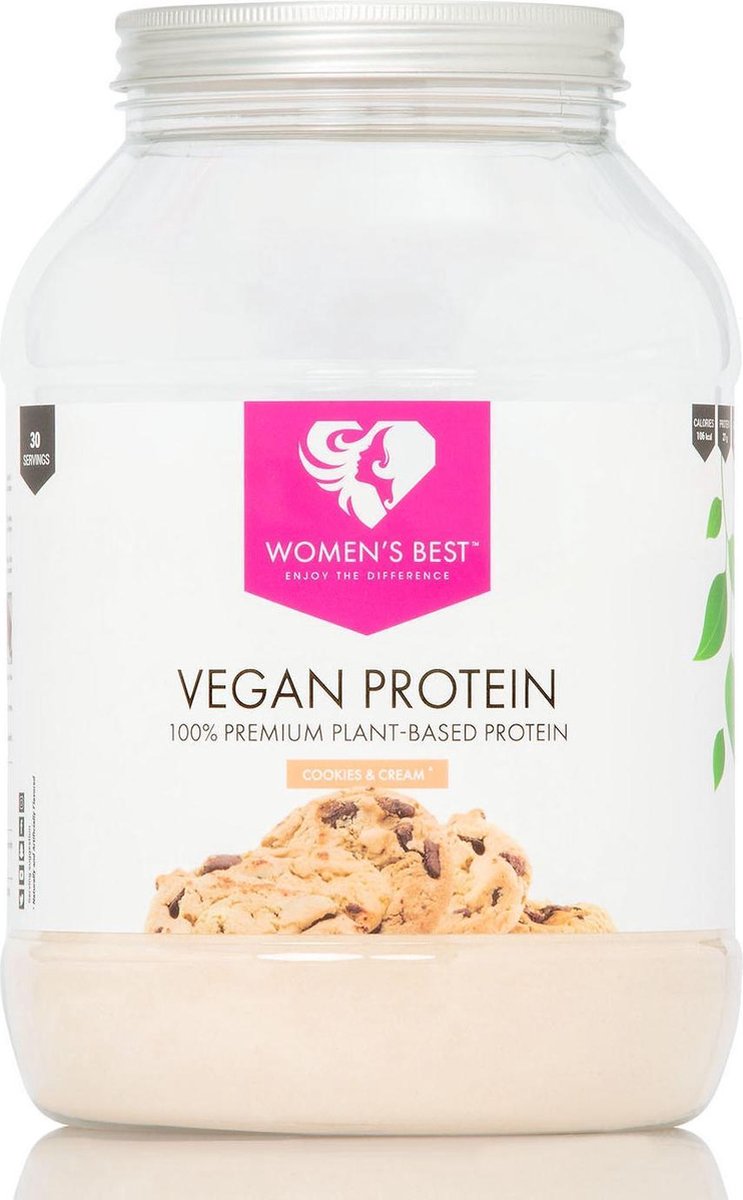 Women's Best - Vegan Protein - Cookies & Cream - 900 gram (30 shakes)