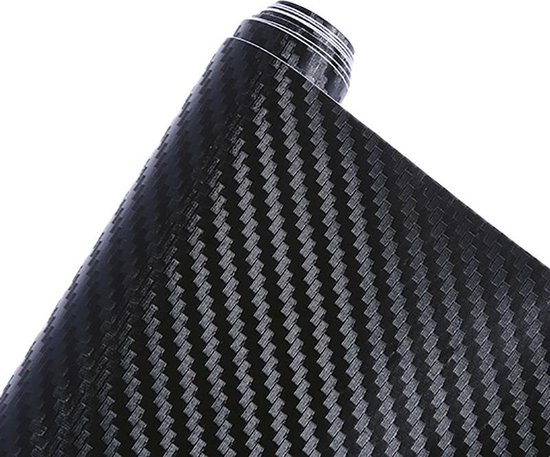 Foto: Carbon wrap 3d wrap folie wrapping folie zwart 10 x 127