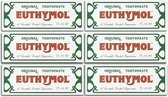 Euthymol tandpasta - 6x 75 ml - Whitening tandpasta - Voordeelpakket
