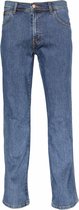 Wrangler Texas Str Heren Regular Fit Jeans Blauw - Maat W34 X L36