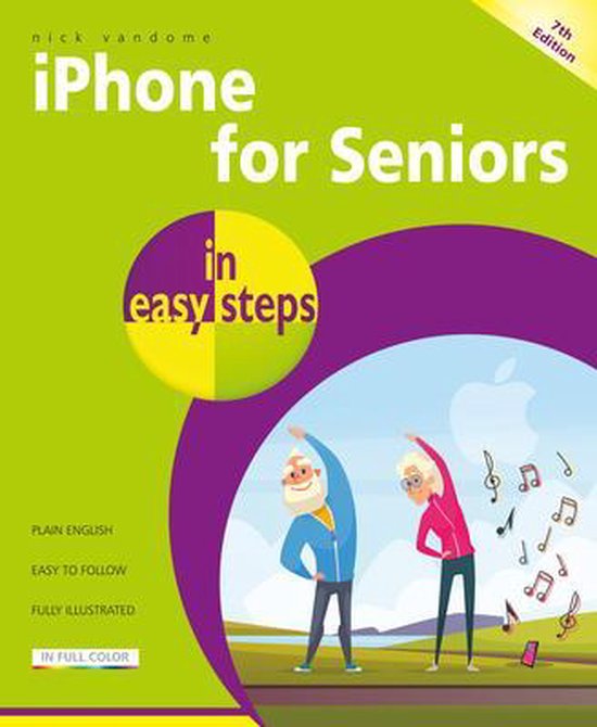 iPhone for Seniors in easy steps - cover