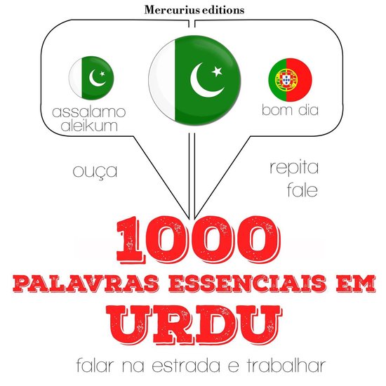 1000 palavras essenciais em urdu - cover