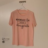 Mama T-shirt - Mamacita - Moeder T shirt - T-shirt - Roze T shirt M