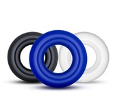 Powerplus Donut Cockringen Set - blauw/wit/zwart