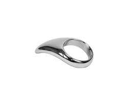 Rimba - Cockring RVS Teardrop 45 mm