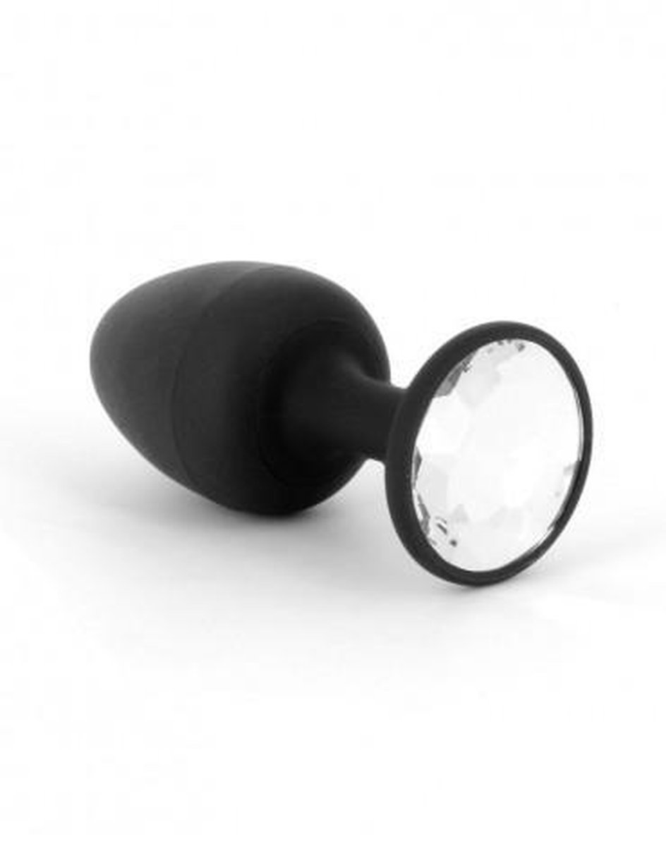 Goedkoopste Dorcel Geisha Buttplug Diamond met bewegend metalen gewichtje - Medium
