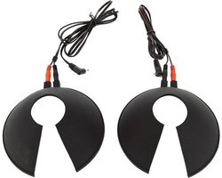 Rimba Electro Sex bra/body cups bi-polar (2 pcs.)