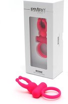 Rimba Toys Rimba Rome vibrerende cockring met clitoris stimulatie - roze