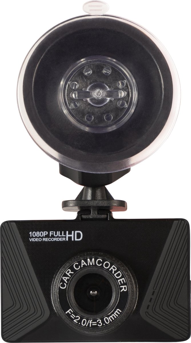 Silvergear Dashcam 1080P HD - 2 Inch LCD Scherm - 160° Groothoek