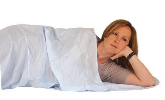 Travelsafe Cotton Inlet Mummy Slaapzak - Wit van Travelsafe — afbeelding 5