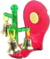 Jw activitoy spinning bells - Parkieten speelgoed - Vogelspeelgoed - Kunststof - Meerkleurig - 9,5 x 7 x 6 cm