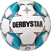 Derbystar Voetbal S Light DB blanc bleu noir 1027