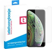 Telefoonglaasje Screenprotectors - Geschikt voor iPhone XS - Case Friendly - Gehard Glas Screenprotector - Geschikt voor iPhone XS - Beschermglas