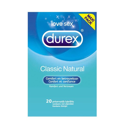 Durex Condooms Classic Natural - 20 stuks