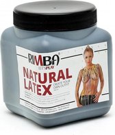 Rimba Latex Play - Vloeibaar Latex - Beschilder Je Lichaam - 500 ml - Zwart