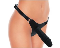 Verstelbare Voorbind Dildo Set met Uitwisselbare Silicone Dildo's - Rimba