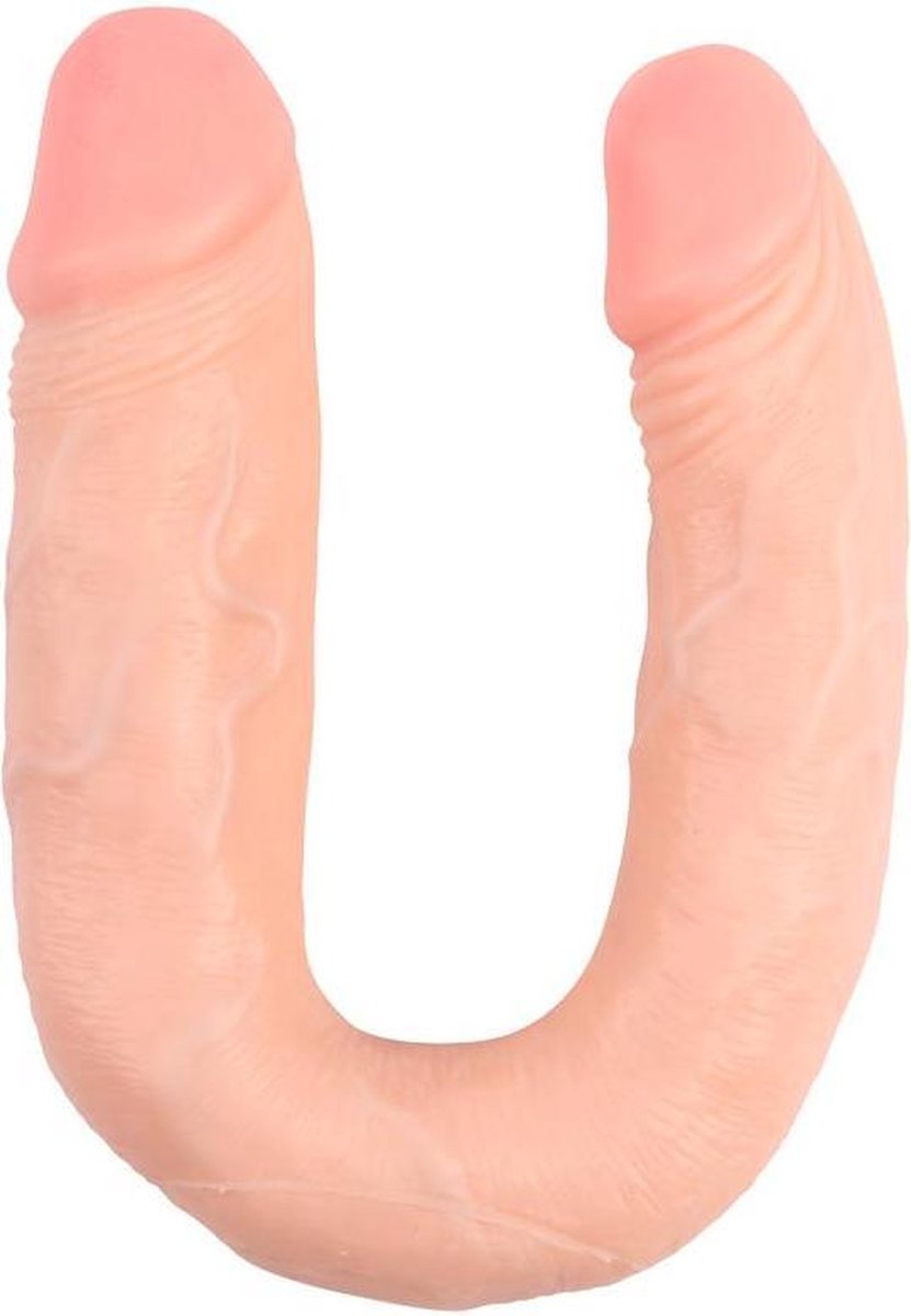 Dubbele dildo Overlap 02 - beige