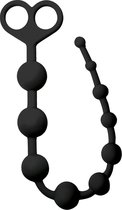 Anaal kralen snoer 33.5 cm - zwart