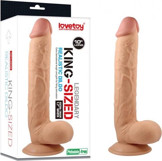 Lovetoy Realistische King Size Dildo 25,5 cm