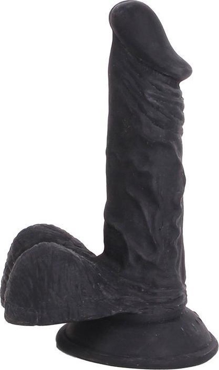 Kiotos Cox - Dildo 18,5 x 4 cm - Zwart