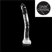 Dark Crystal XXL Dildo 53 x 6 cm - transparant