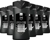 Bol.com Axe Douchegel - Deep Clean Carbon 3 in 1 Showergel - 6 x 250 ml - Voordeelverpakking aanbieding