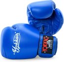 Yokkao Vertigo Muay Thai Bokshandschoenen - Microfiber leer - Blauw - 12 oz