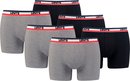 Levi Onderbroek - Maat S  - Mannen - grijs/zwart/rood