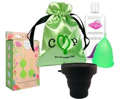 De Groene Cup Menstruatiecups — 1 stuks