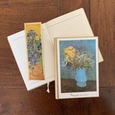 Hardcover Notitieboek 'Bloemenvaas met Seringen, Madeliefjes en Anemonen' Vincent van Gogh