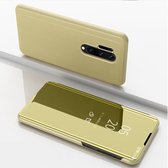 OnePlus 8 Pro Hoesje - Mirror View Case - Goud