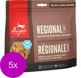 Orijen Freeze Dried Treats Regional Red - Hondensnacks - 5 x Rund Zwijn 42.5 g