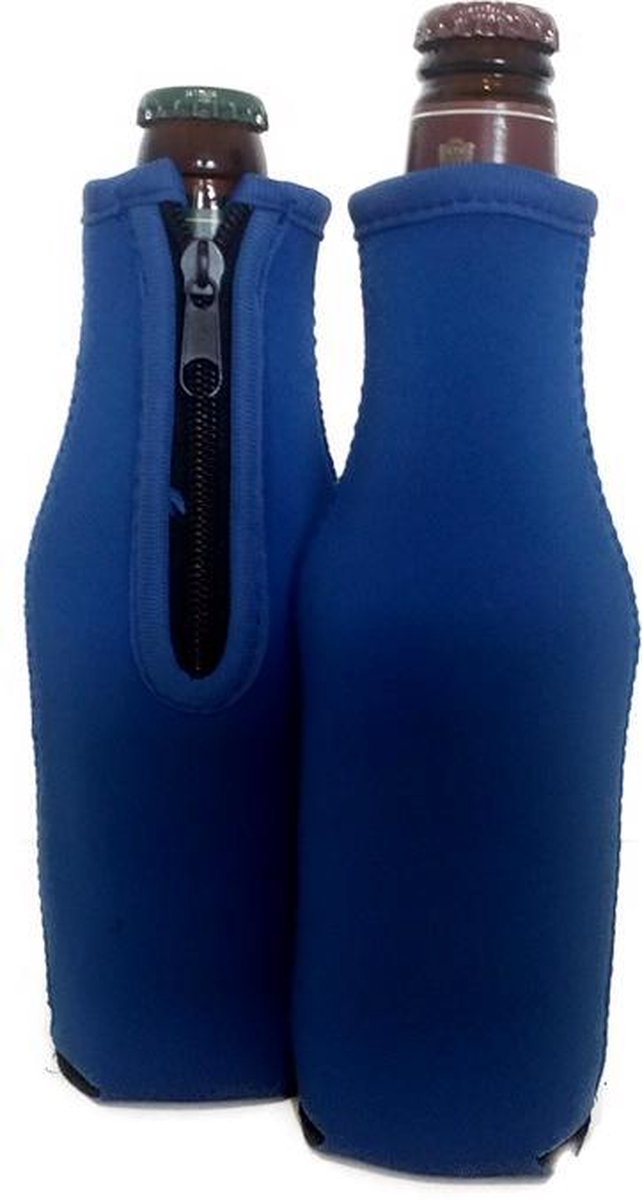 6 st. bierfleshouder- flessen koel houder - bierfles - NAVY van Gadgy — afbeelding 2