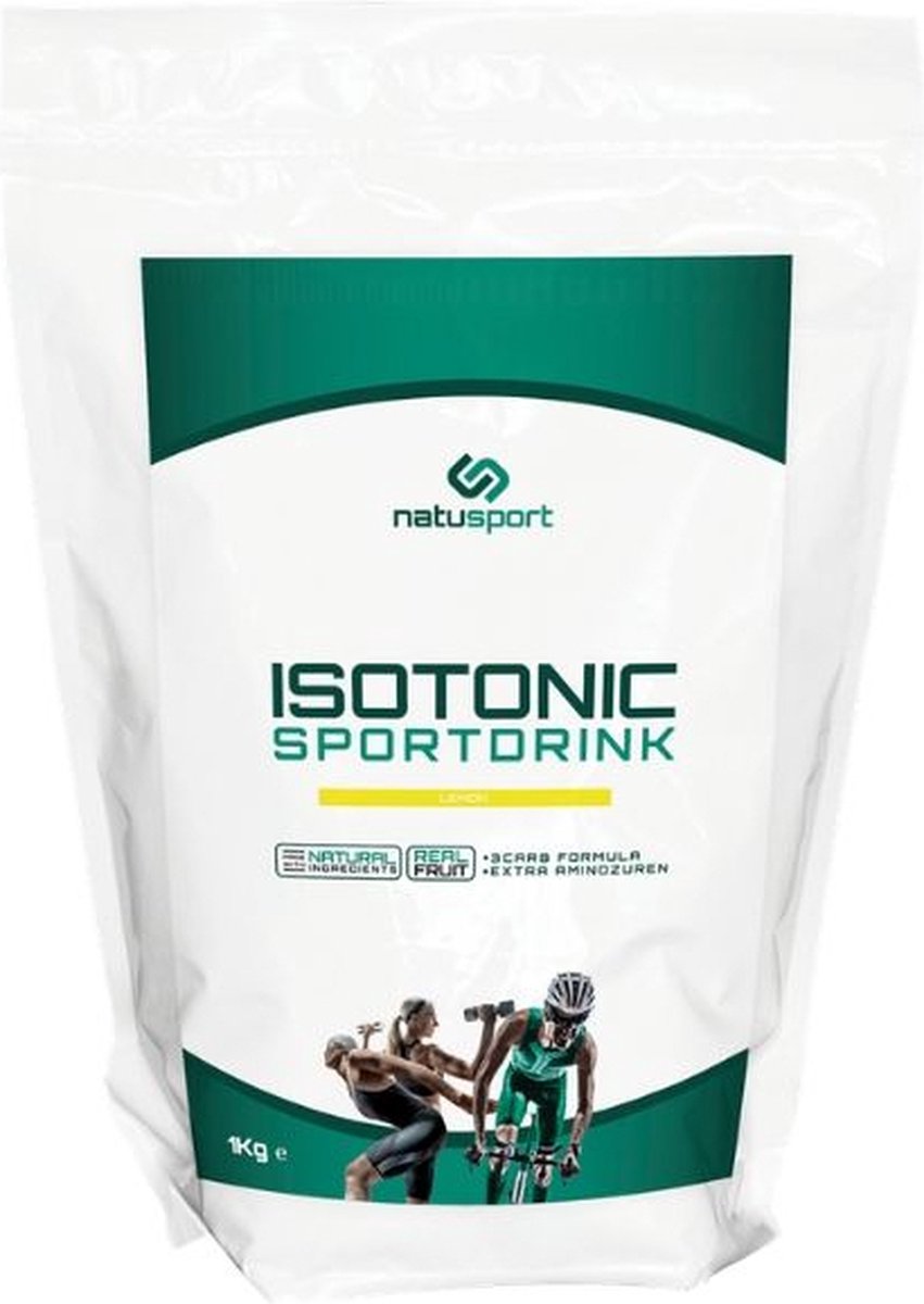 Goedkoopste Natusport Isotonic Sportdrank Lemon Navulverpakking - 1 KG